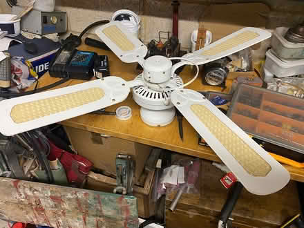 Photo of free Ceiling fan hard wired (PO19 6ET) #2