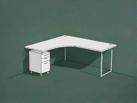Photo of Corner office table (Alum Rock B8) #1