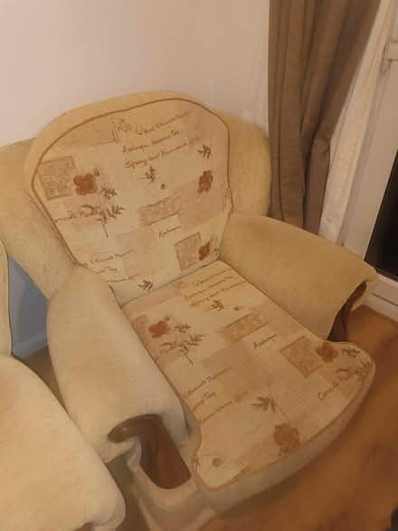 Photo of free Vintage sofa couch armchair (Heanor DE75) #3