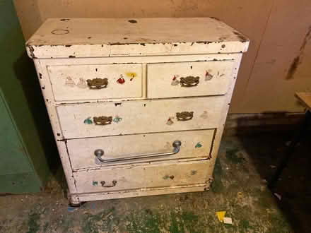 Photo of free Victorian chest of drawers for upcycling (Radwell MK43) #2