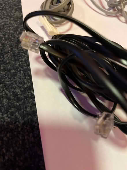 Photo of free Telephone landline to handset cables x 4 (St Andrew's BS6) #2