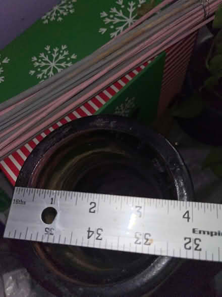 Photo of free Tall purple vase & palms (Silver Spring MD) #3