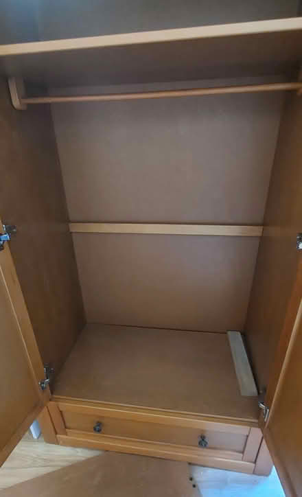 Photo of free Wooden wardrobe (isleworth) #2