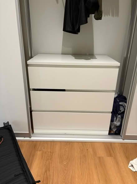 Photo of free Malm Ikea 3 Drawers (BN2) #1