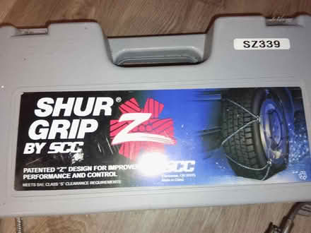 Photo of free Snow chains SZ339 (South Park Seattle) #1