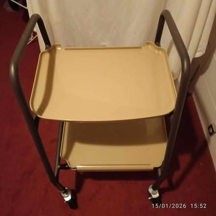 Photo of free wheeled trolley with two trays (Brookhouse LA2) #1