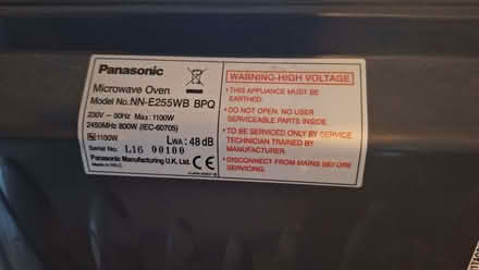 Photo of free Microwave oven (Newall LS21) #3