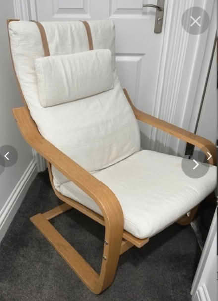 Photo of free IKEA Poang chair - cushions only (Sutton Coldfield B72) #4
