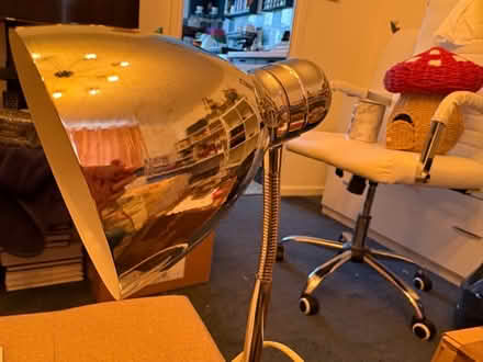 Photo of free Chrome Lamp with possible neck. (Seal TN15) #2