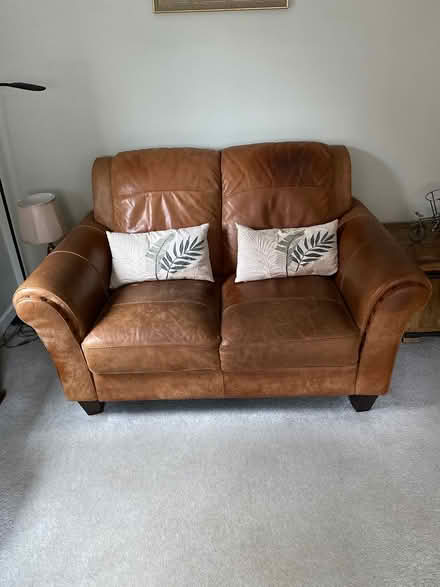 Photo of free 3 seater sofa and 2 seater sofa (Duckmanton Chesterfield) #1