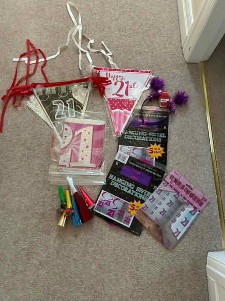 Photo of free 21st decorations (Pencaitland) #1