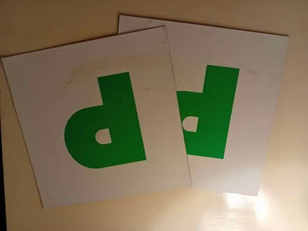 Photo of free Magnetic P plates (Teddington TW11) #1