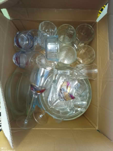 Photo of free Box of glasses, bowls etc (Hexthorpe DN4) #1