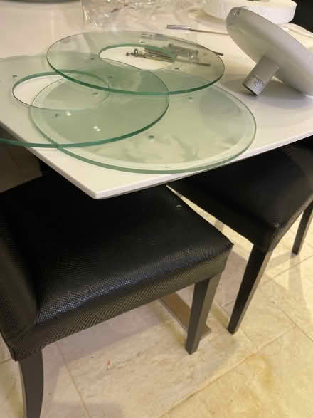 Photo of free Ceiling Light – 3-Layer Glass Shade (Modern Style) (Woodford IG8) #2