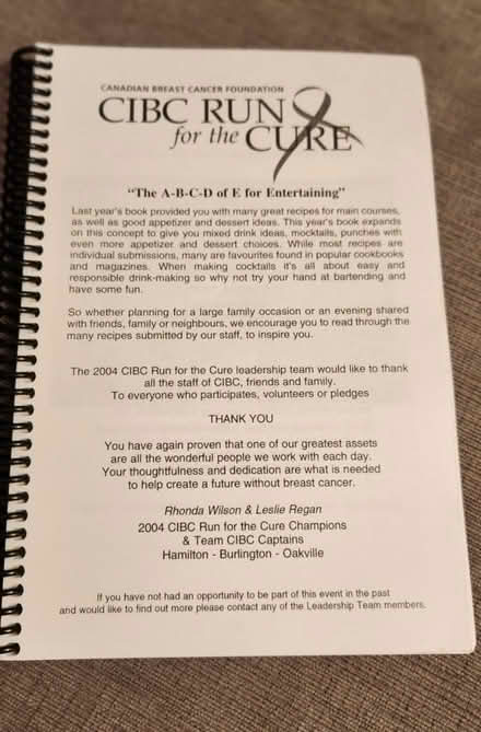 Photo of free Cookbook (Burhamthorpe & Robert Speck) #1