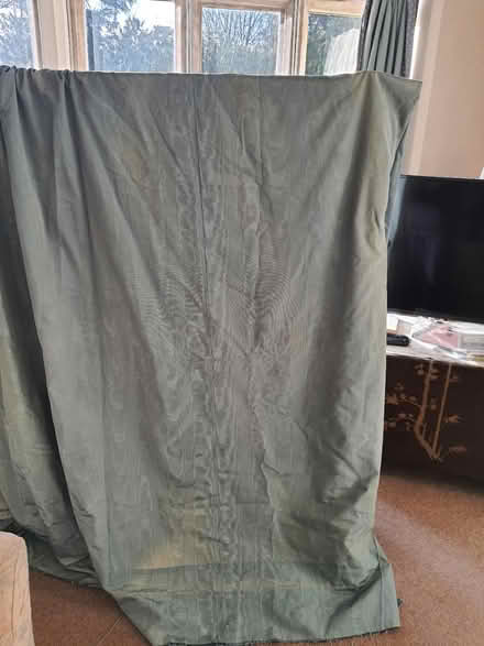 Photo of free Used curtain material (Stroud central) #4