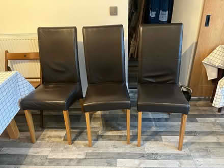 Photo of free Leather chairs (LS10) #1
