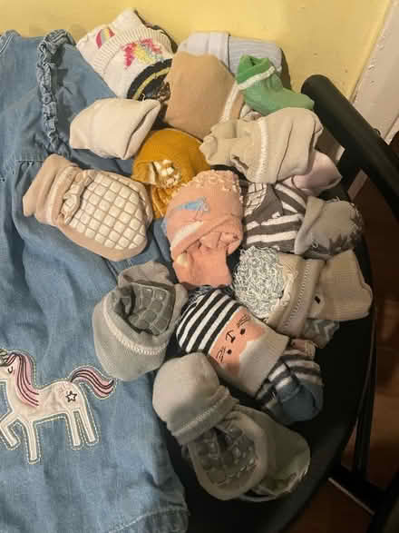 Photo of free Pretty denim dress, puzzle & nonslip grip socks (Leytonstone E11) #3