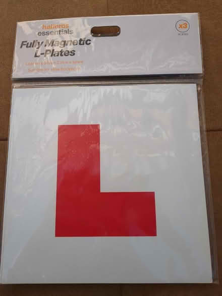 Photo of free 3 Magnetic L plates, sealed (Saltney CH4) #1