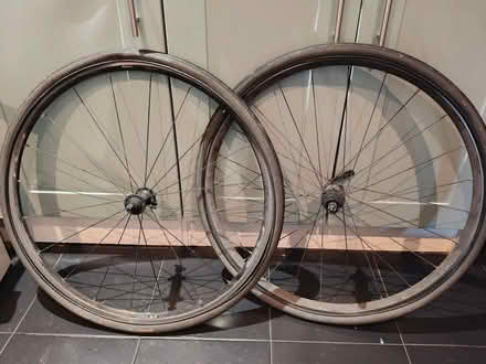 Photo of free Road bike wheels and tyres (Streatham Hill SW2) #1