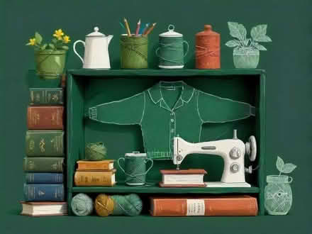 Photo of free Bric a brac for carboot paint/ books/sewing /knitting /new (Cannongate EH8) #1