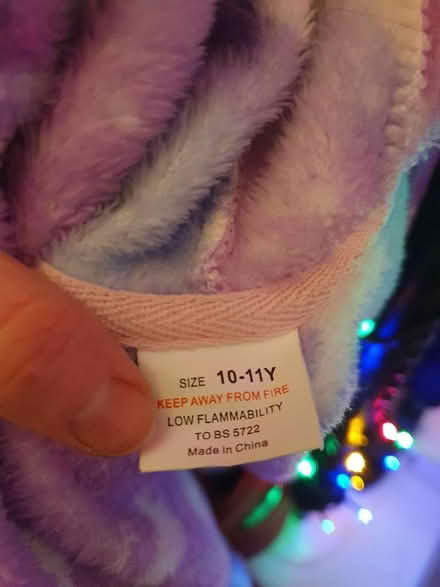 Photo of free Unicorn dressing gown 10-11 years (Bruntsfield EH10) #3