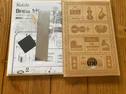 Photo of free 3D Drumset Puzzle to Build (Havertown) #1