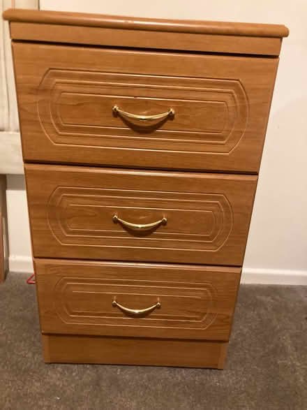 Photo of free 2 bedside cabinets (Penrith CA11) #1