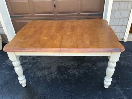 Photo of free Dining room table w/ leaf (Annandale, NJ) #1