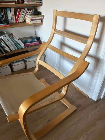Photo of free Ikea POANG chair frame only (Holmfirth) #1