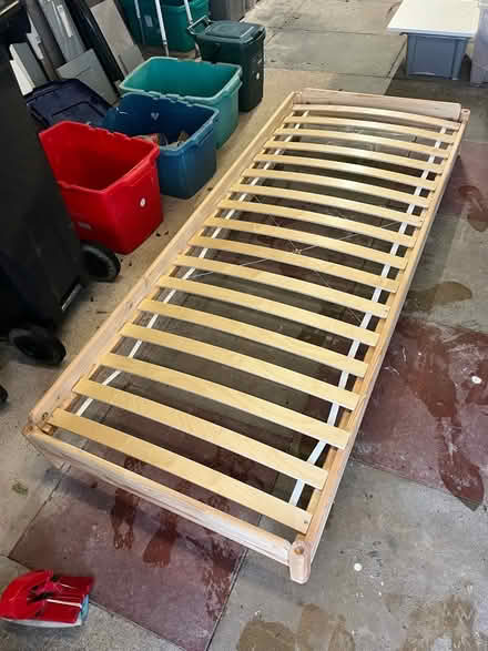 Photo of free IKEA two stacking single beds looking for a new home (Llandrindod LD1) #2