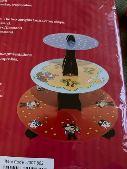 Photo of free 3 tier cardboard cake stand new (M33 near Sale Grammar School) #2
