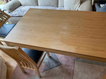 Photo of free Dining table and 6 dining chairs (Peachcroft OX14) #1