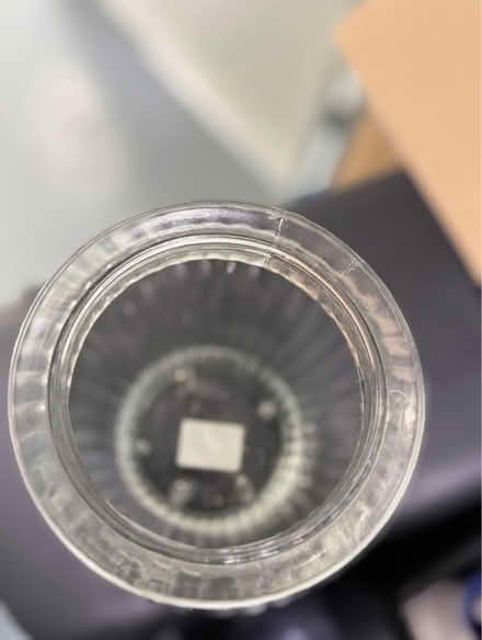 Photo of free Clear glass vase (Bishop street N1) #3