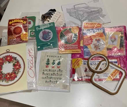 Photo of free Two cross stitch books and cross stitch oddments (Mickleover DE3) #2