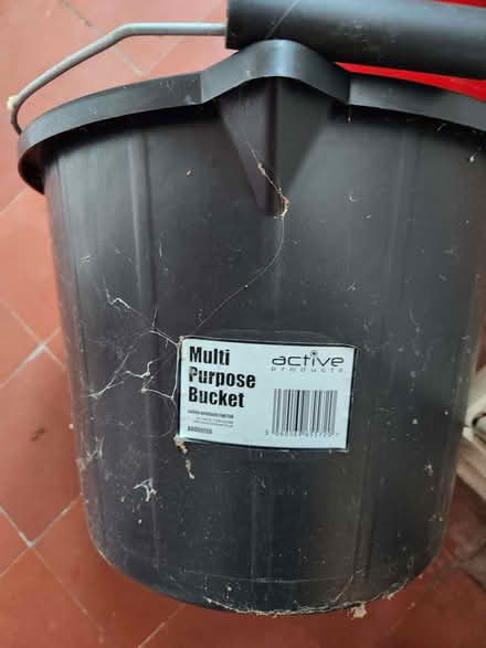 Photo of free black bucket (Northop Hall CH7) #1