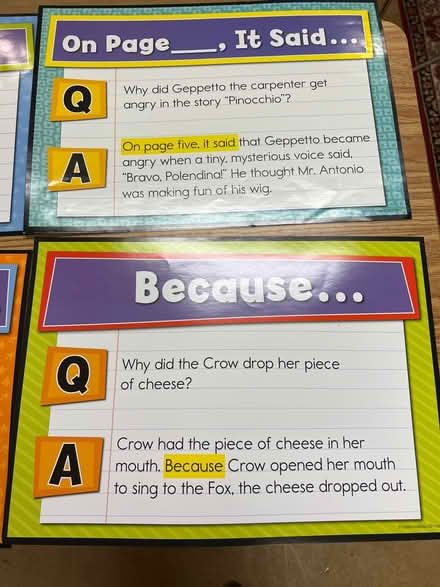 Photo of free ELA Teaching Posters (Broomall 19008) #3