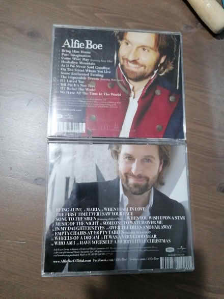 Photo of free Alfie Boe cds (Langney BN23) #2