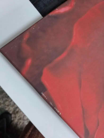 Photo of free Large rose wall canvas (Frimley) #3