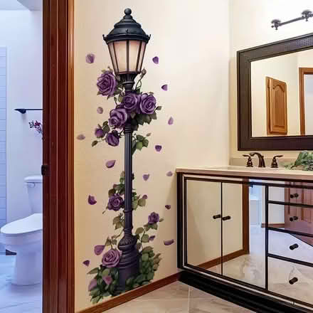 Photo of free Street Lamp Wall Sticker (Moor Allerton LS17) #1