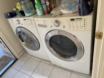 Photo of free gas dryer. electric washer (N San Jose) #1