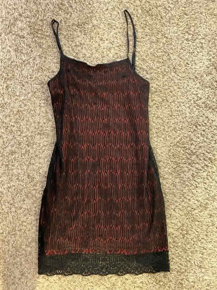Photo of free Size 11/12 Red/Black Lace Dress (lisle, il) #1