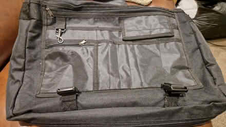 Photo of free Black fabric messenger bag. (Stone Cross BN23) #2