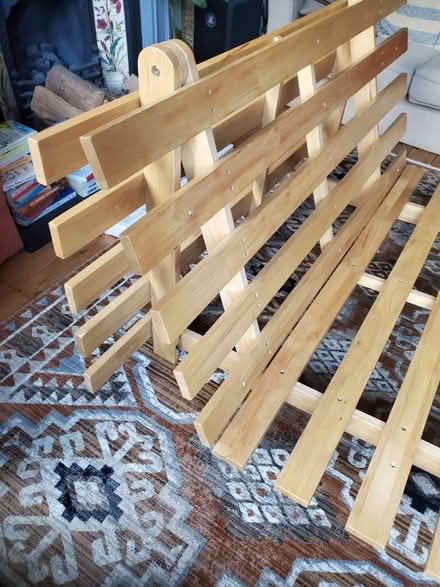 Photo of free Futon bed frame (no mattress) (Heeley S2) #2