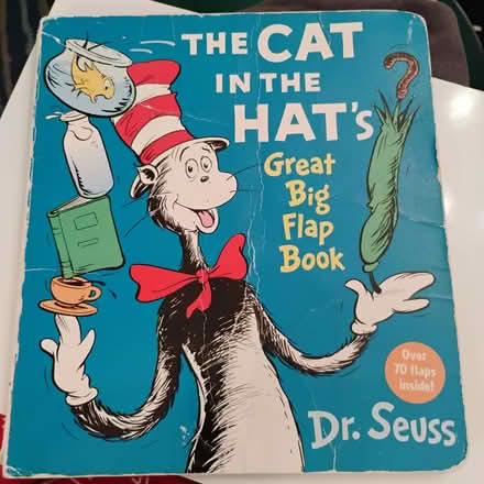 Photo of free Cat in the hat flap book (Darien) #1