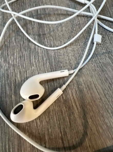 Photo of free Iphone wired headphones. Working (Southsea PO4) #3