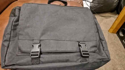 Photo of free Black fabric messenger bag. (Stone Cross BN23) #1