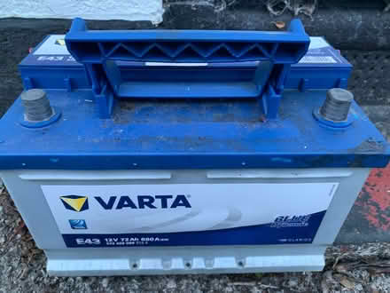 Photo of free Varta car battery (Northenden M22) #1