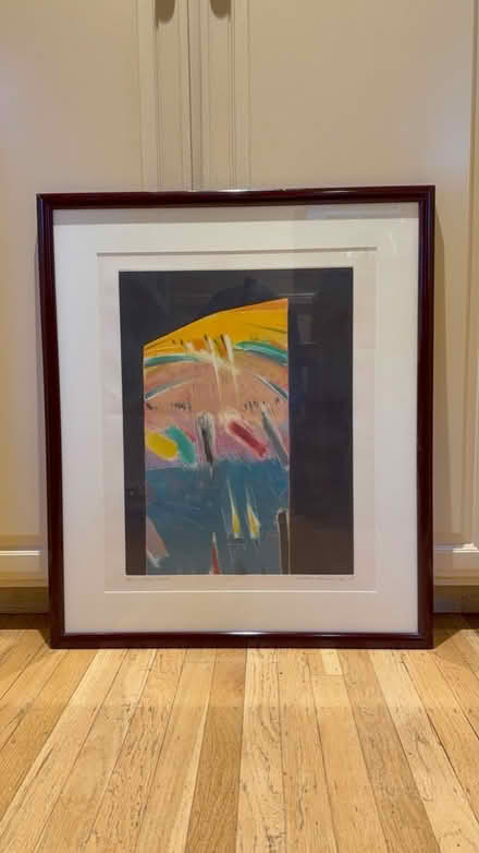 Photo of free Large gorgeous monoprint (Mill Valley) #1