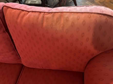 Photo of free Red sofa (Biddulph Moor) #4